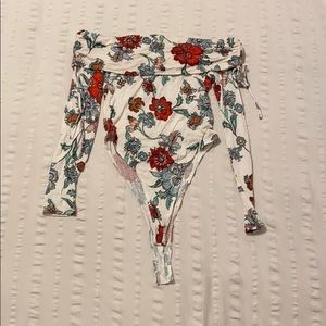 Floral bodysuit